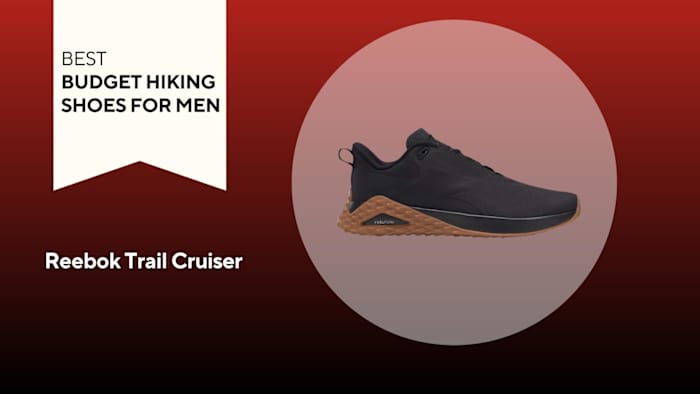 Black reebok trails cruiser with gum sole